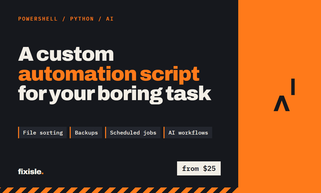 Automation script cover